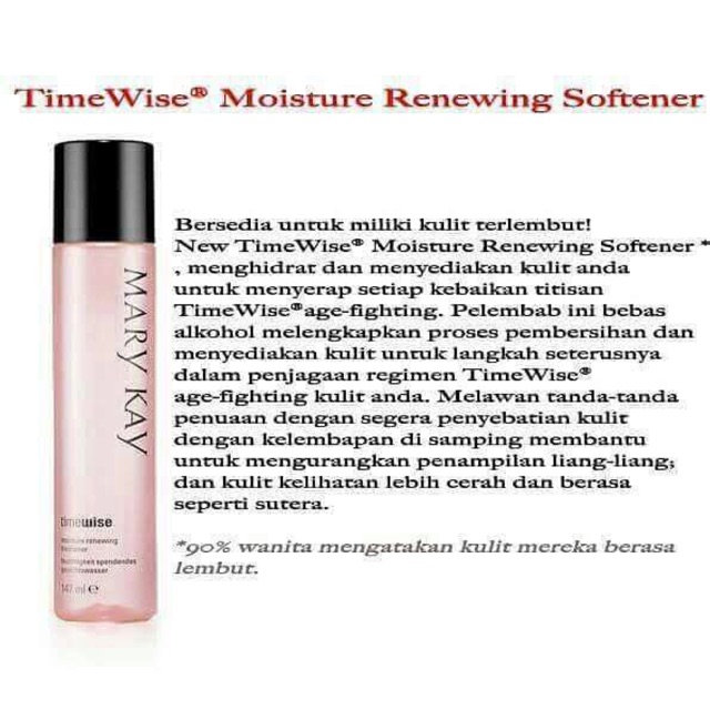 mary kay renewing softener