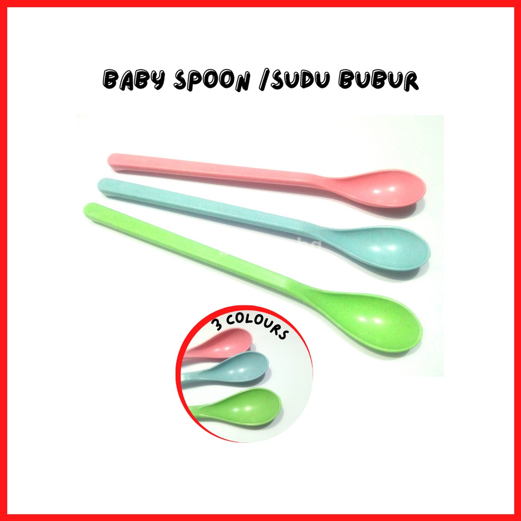 Buy Sudu Plastik Pelbagai Guna Baby Spoon Sudu Baby Sudu Bubur Bayi Sudu Plastik Panjang Tebal Cute Free Gift Seetracker Malaysia
