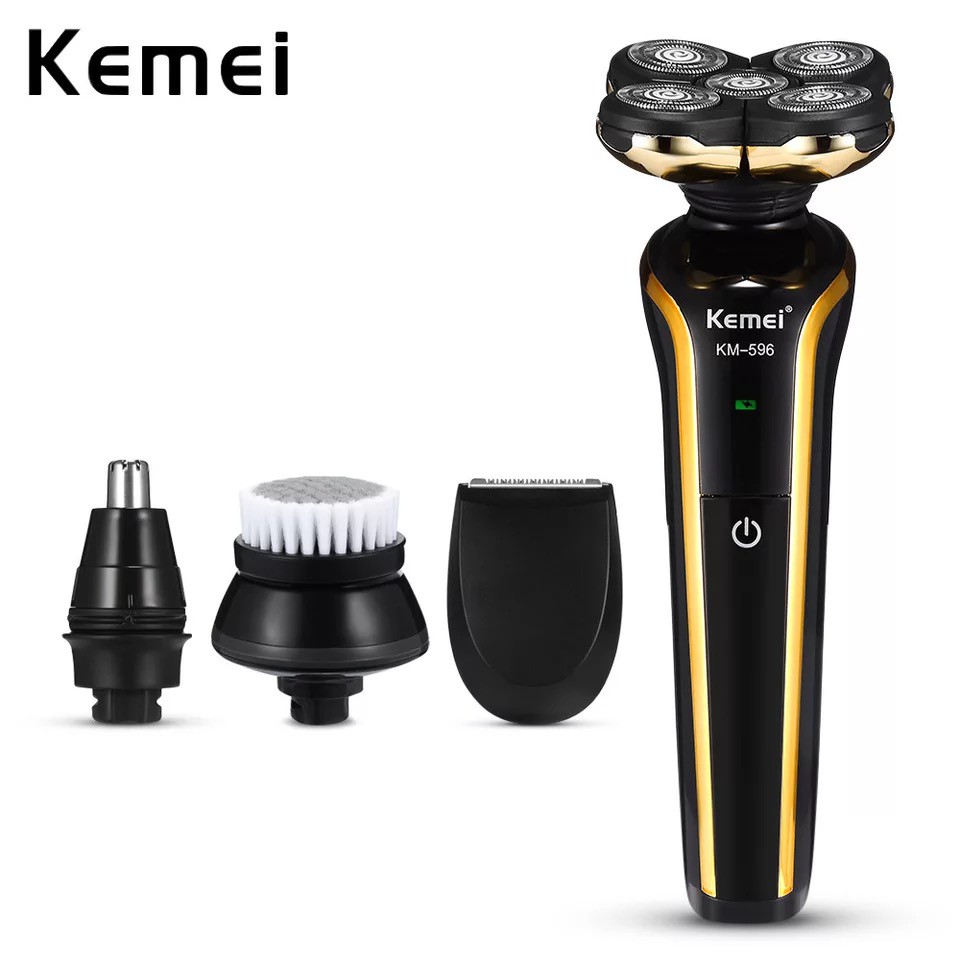 New 4 In 1 Washable Electric Shaver For Men Hair Removal Shaving