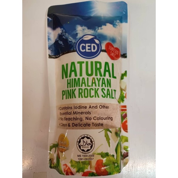 Ced Natural Himalayan Pink Rock Salt Shopee Malaysia