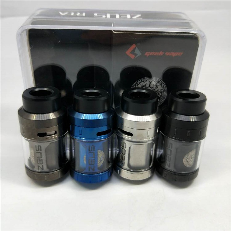 (NEW VERSION Bubble Glass) Vape Tank Zeus RTA  Shopee 