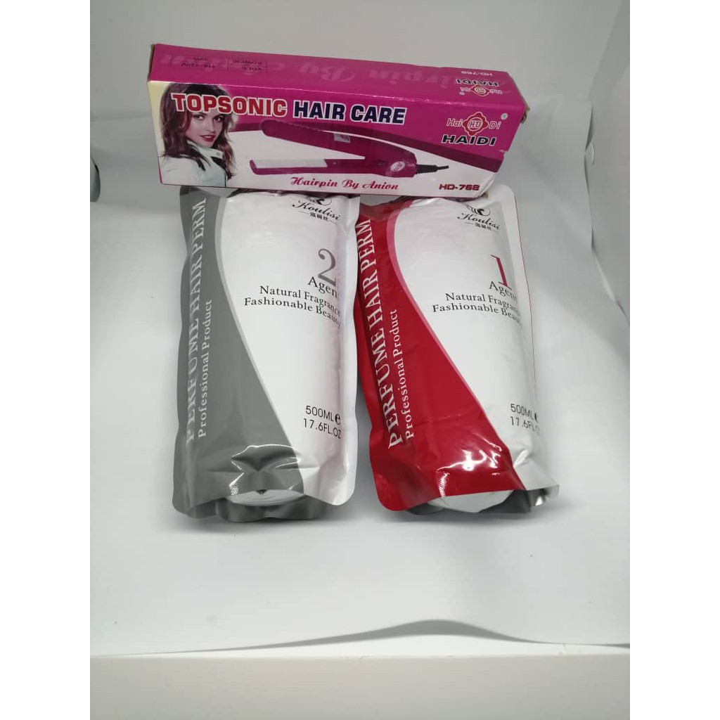 Set Lengkap Ubat Krim Lurus Rambut Hair Rebonding 500ml Set Lengkap Ubat Krim Lurus Rambut Hair Rebonding 500ml