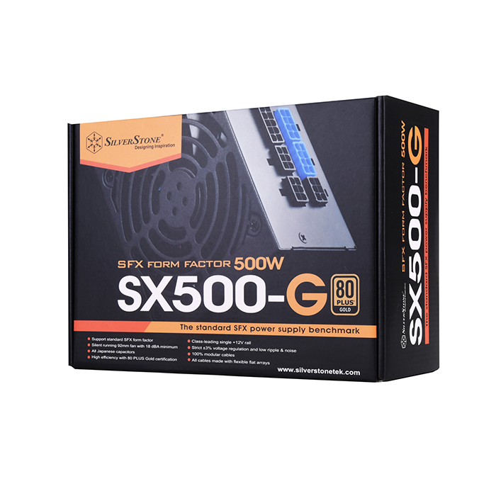 Silverstone Sx500 G V1 1 500w 80 Plus Gold Power Supply Shopee Malaysia