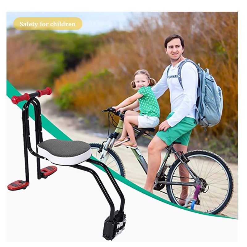 Bicycle Seat Quick Dismounting Front Mount Baby Carrier Adjustable