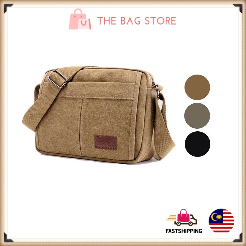 canvas messenger bag malaysia