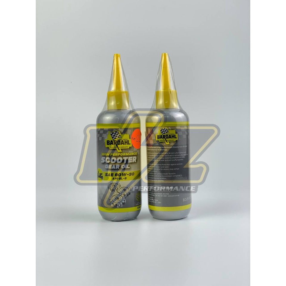 BARDHAL SCOOTER TRANSMISION FLUID GEAR OIL 80W90 120ML Shopee Malaysia