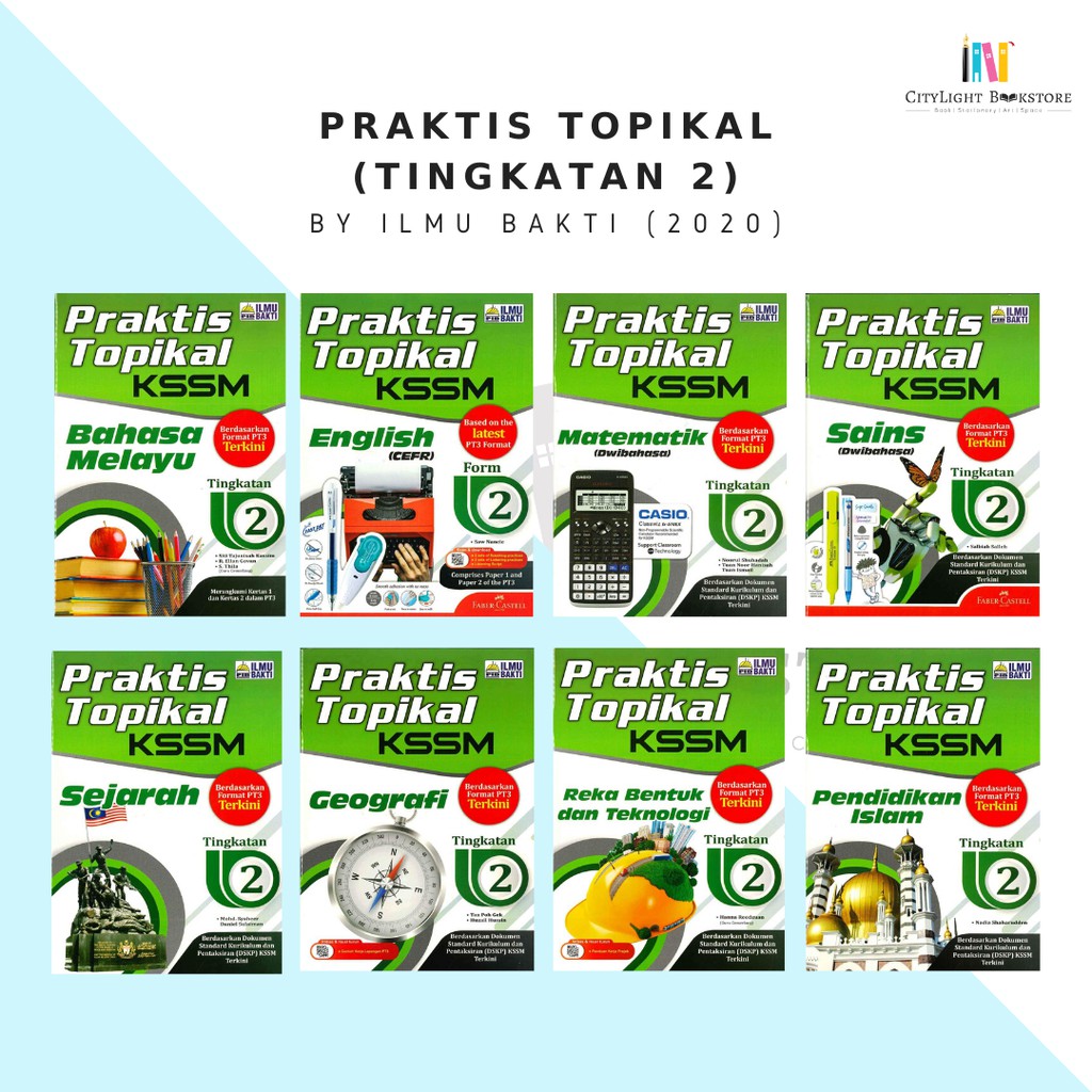 [CITYLIGHT] Buku Latihan: Praktis Topikal Tingkatan 2 KSSM 