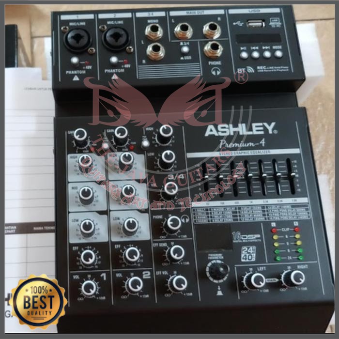 mixer digital ashley 4 channel