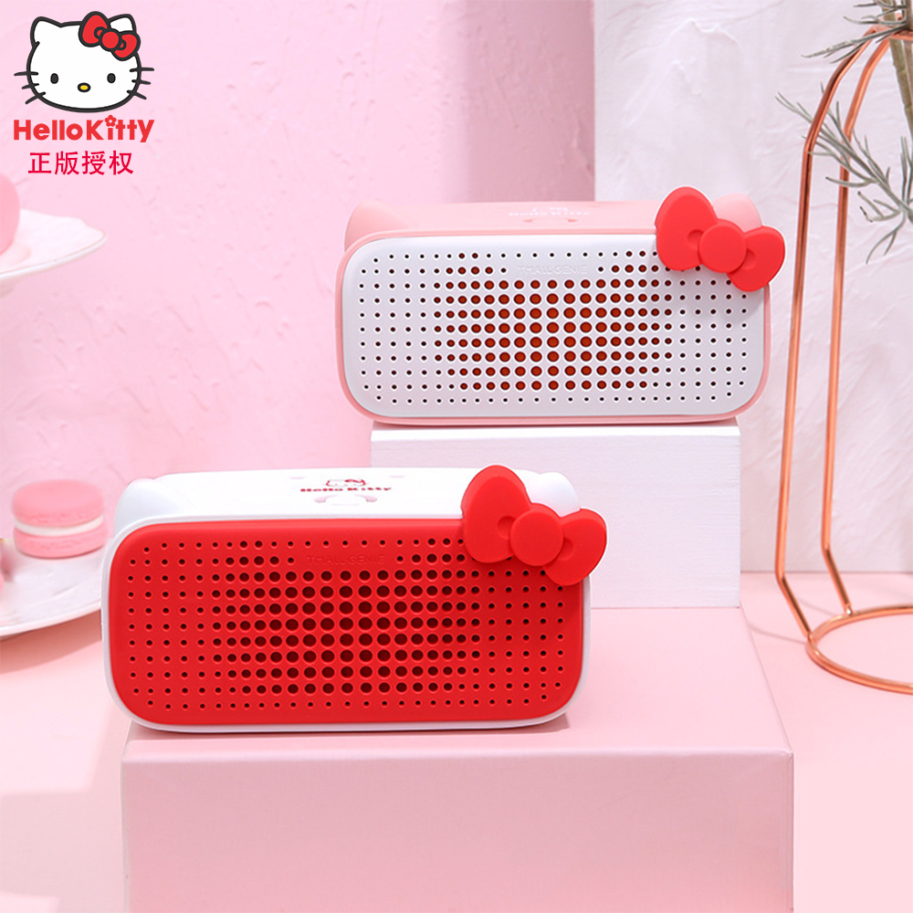 Hello Kitty Bluetooth Speaker Elf Sugar Cube R and Hello Kitty Joint