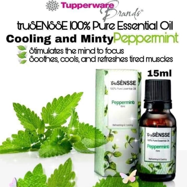 Tupperware truSENSSE 100% Pure Essential Oil- Peppermint