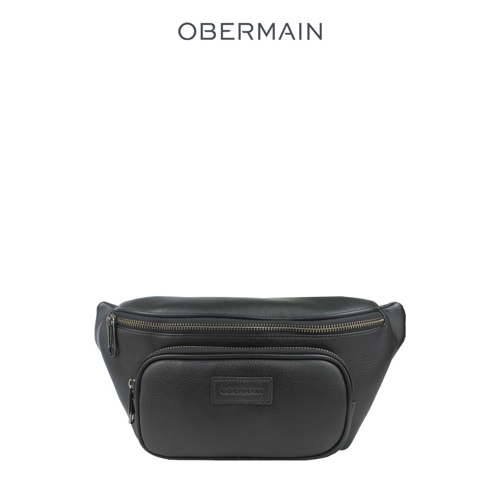 Obermain Men's PU Leather Waist Bag OBY321P3 Shopee Malaysia
