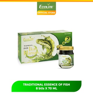Ecolite Traditional Essence of Fish | 益康传统生鱼精 70mlx8