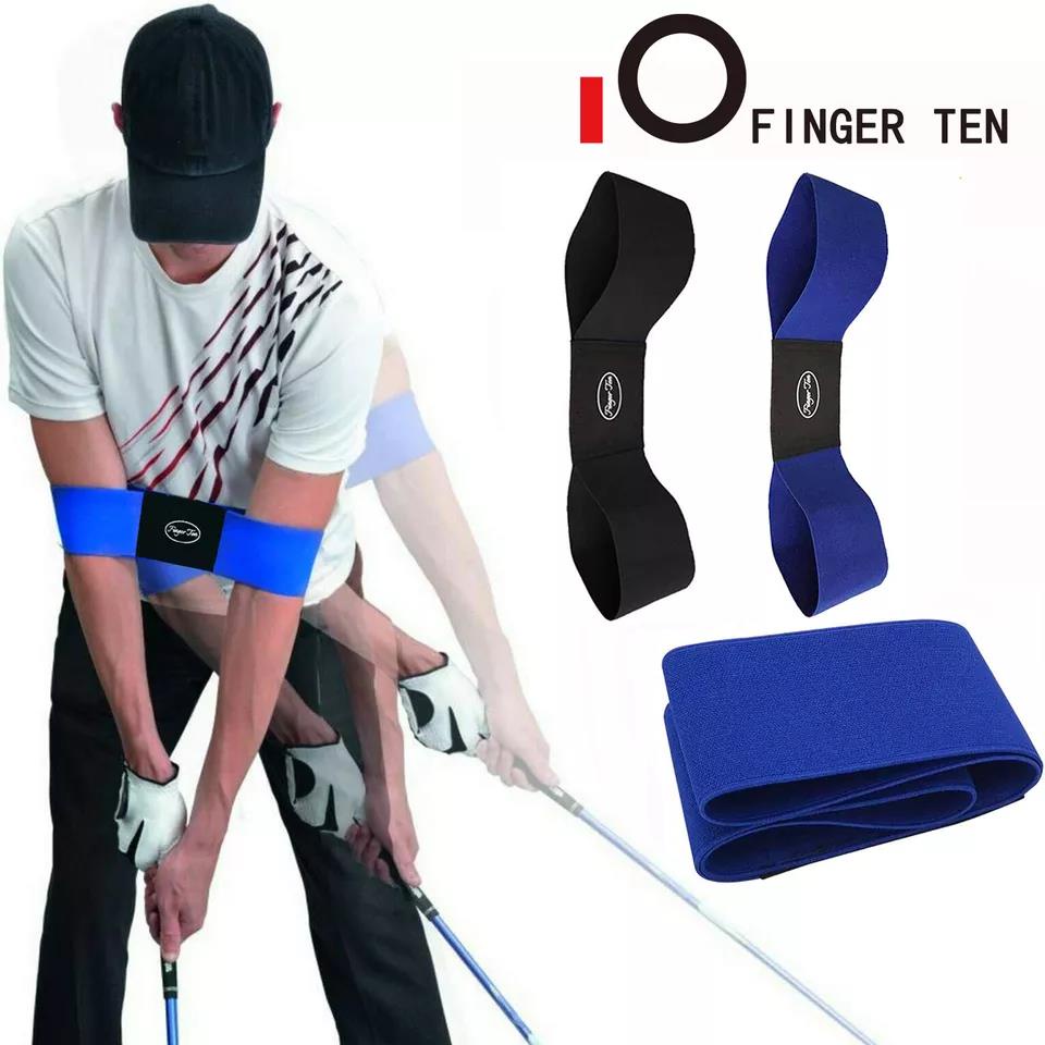 Golf Swing Training Aid Trainer Elastic Arm Band Belt Practice Putter