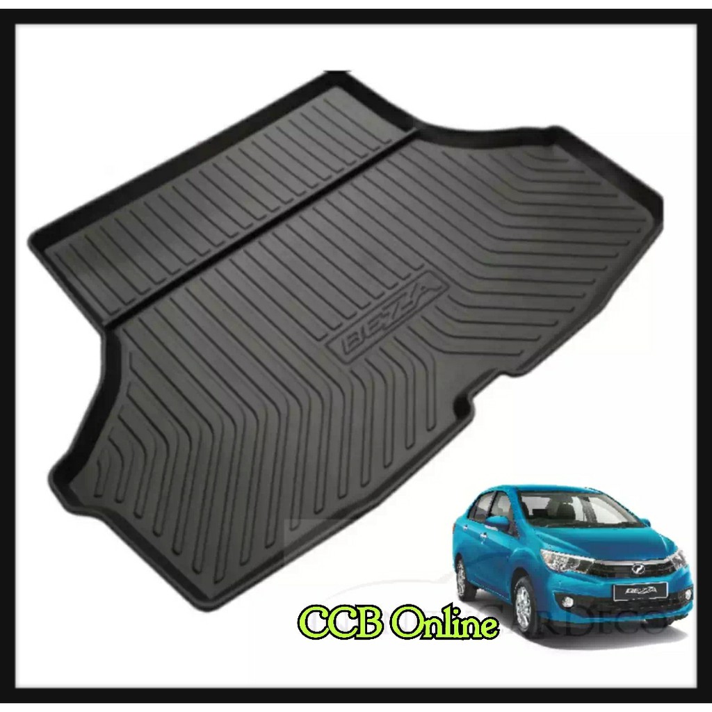 Perodua Bezza High Quality ABS Anti Non Slip Rear Trunk 