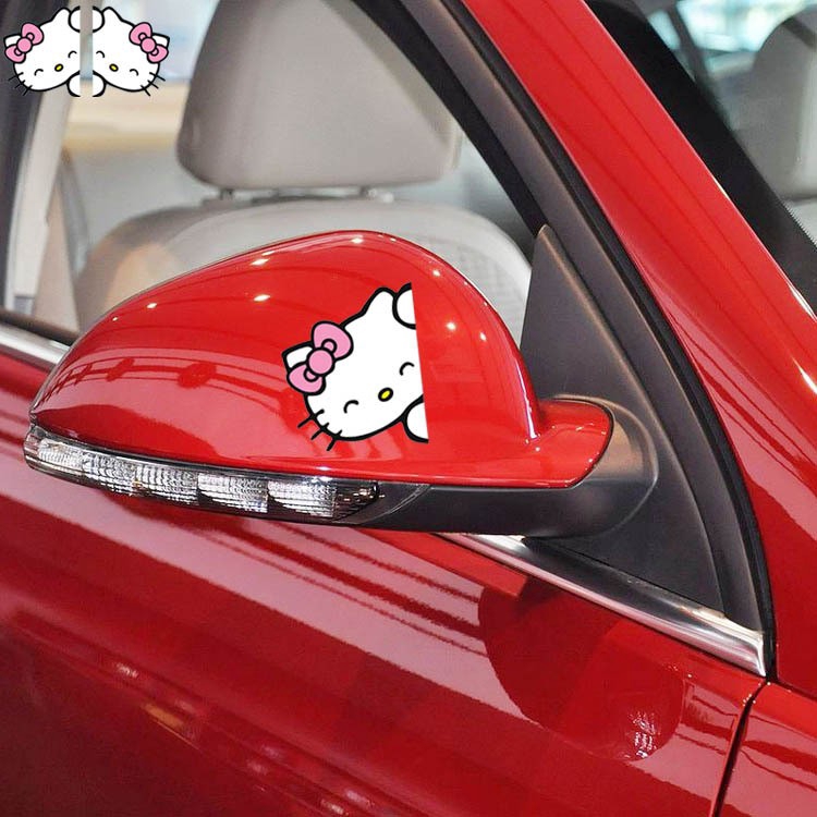 hello kitty car sticker