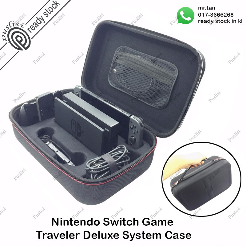 nintendo switch game traveler deluxe case