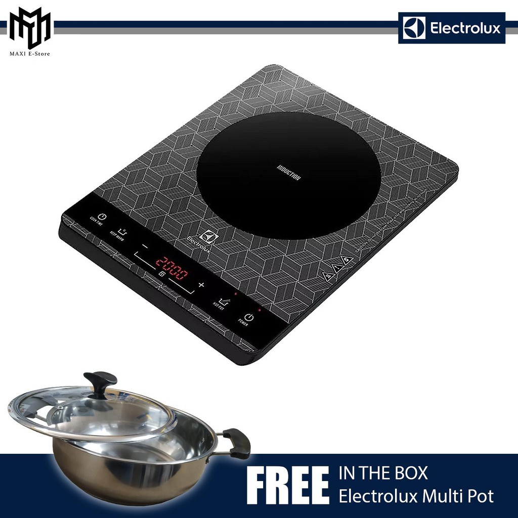 Electrolux Portable Induction Cooker 8 Power Levels [Free Multi Pot