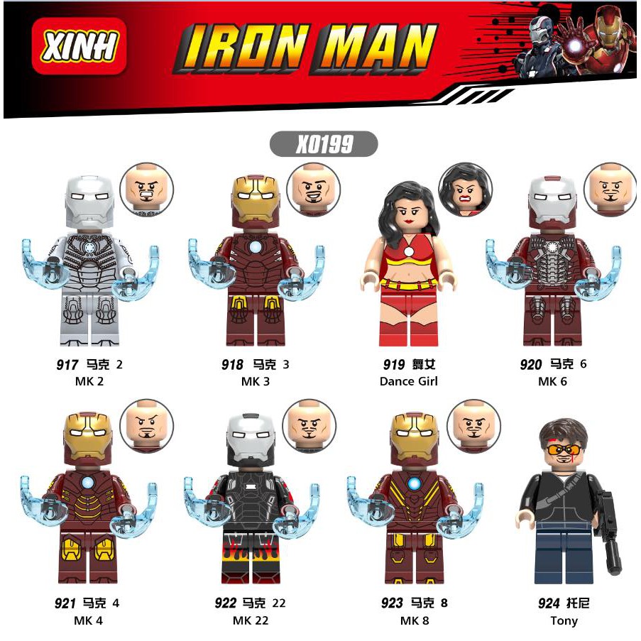 lego iron man sets 2018