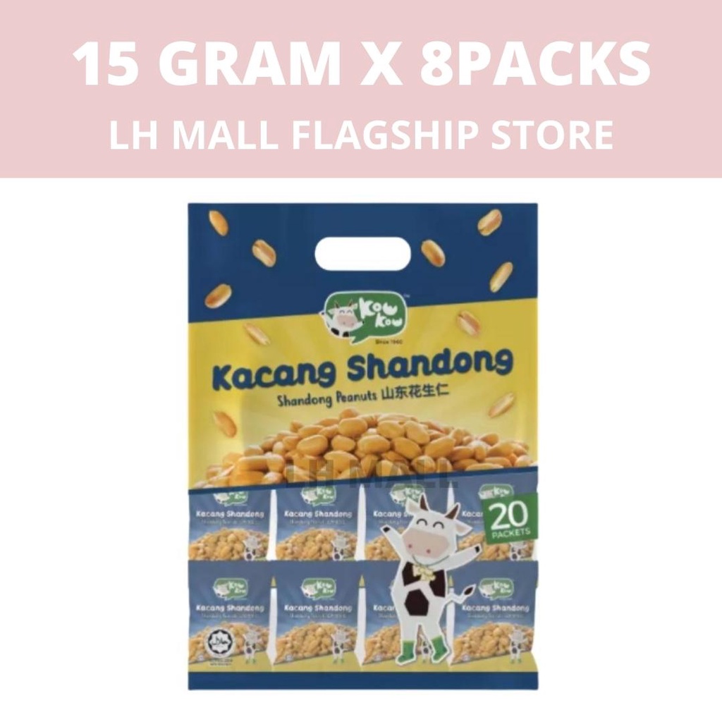 (HALAL ) Kow Kow Shandong Peanuts (15g x 6pkts)