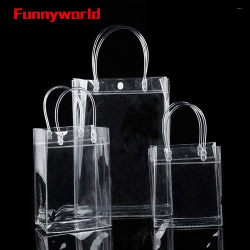 transparent gift bags