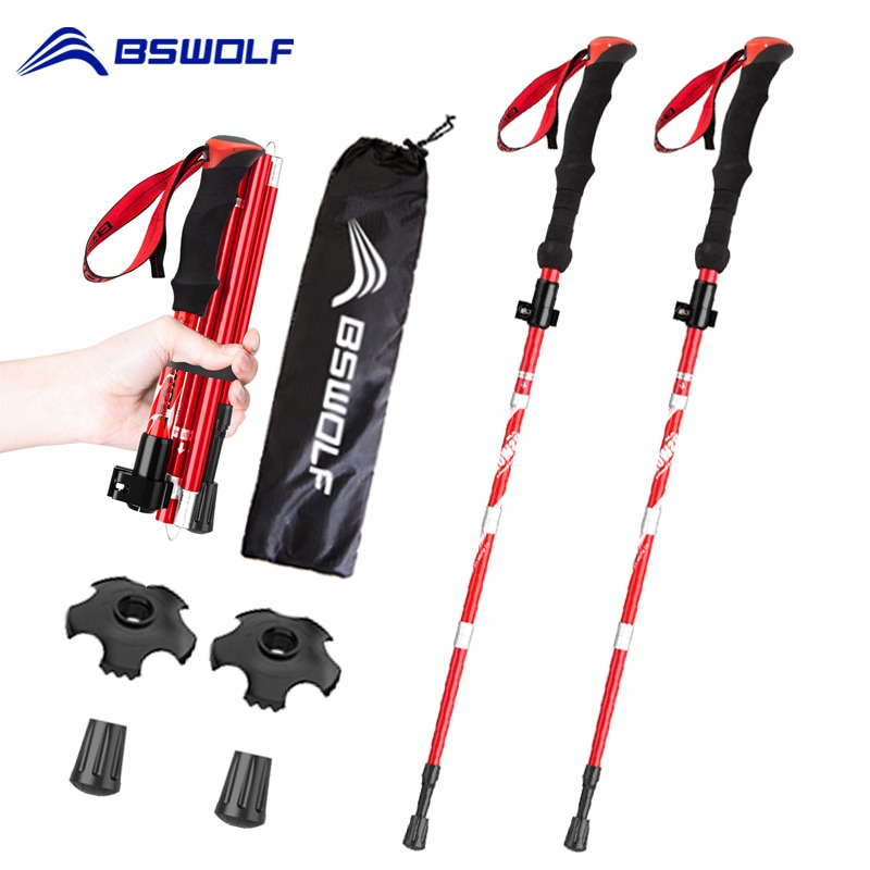 folding hiking sticks