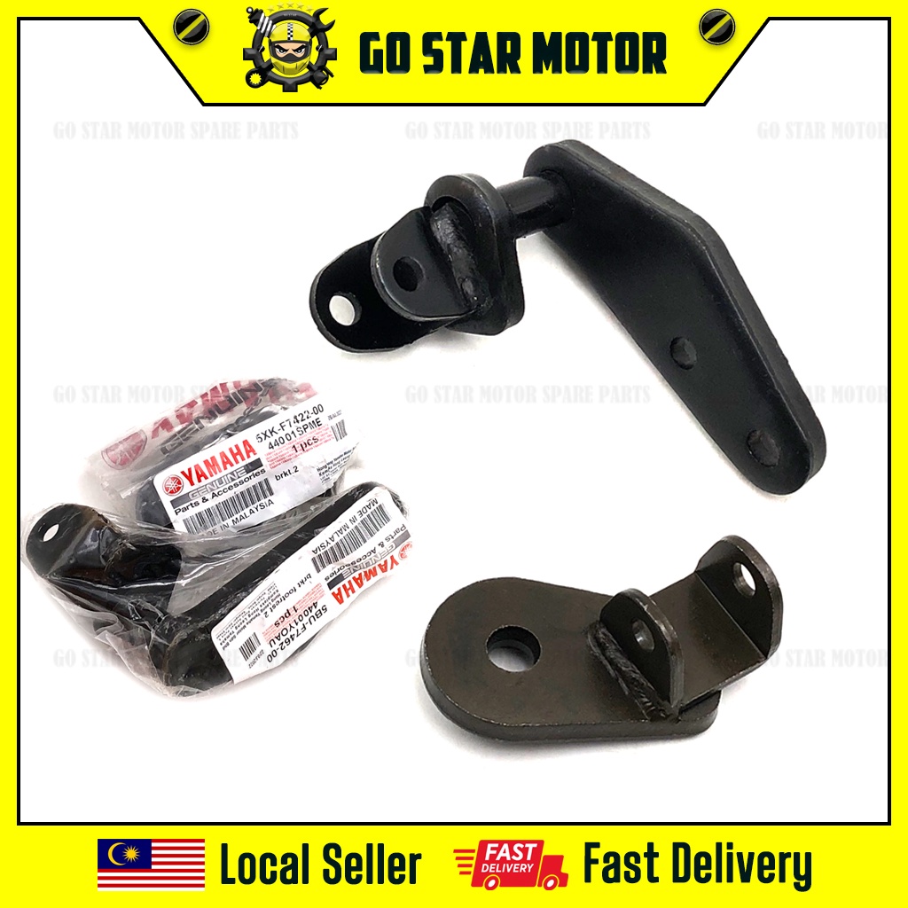 Rubber Footrest Rubbers For Yamaha YBR125 Front Footrests – Replacement Set