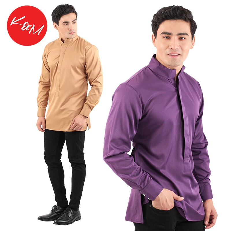 Exclusive Vogue Kurta Men Shirt Baju  Raya Lelaki  