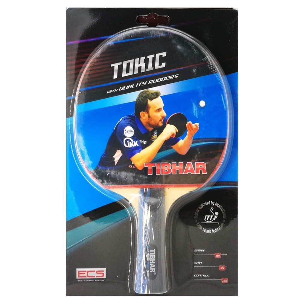 Tibhar Table Tennis Bat (Tokic) | Shopee Malaysia