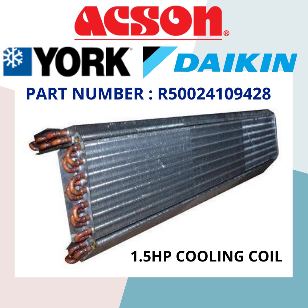 Buy 1 5hp York Daikin Acson Original Indoor Cooling Coil Seetracker Malaysia