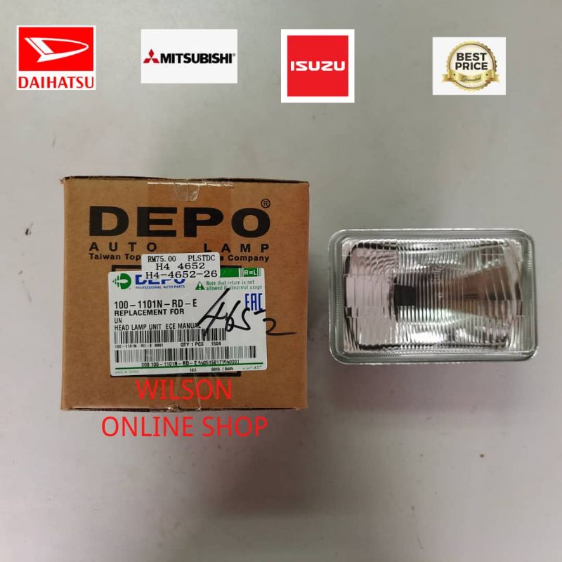 Depo Taiwan Head Lamp/Lampu Depan Daihatsu/Isuzu NPR,Isuzu NHR