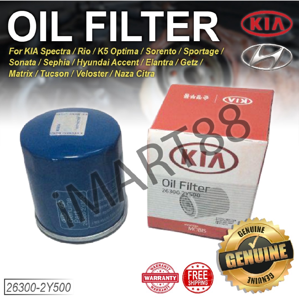 Original All Model Kia Hyundai Oil Filter 263002Y500 Atos Tucson Getz