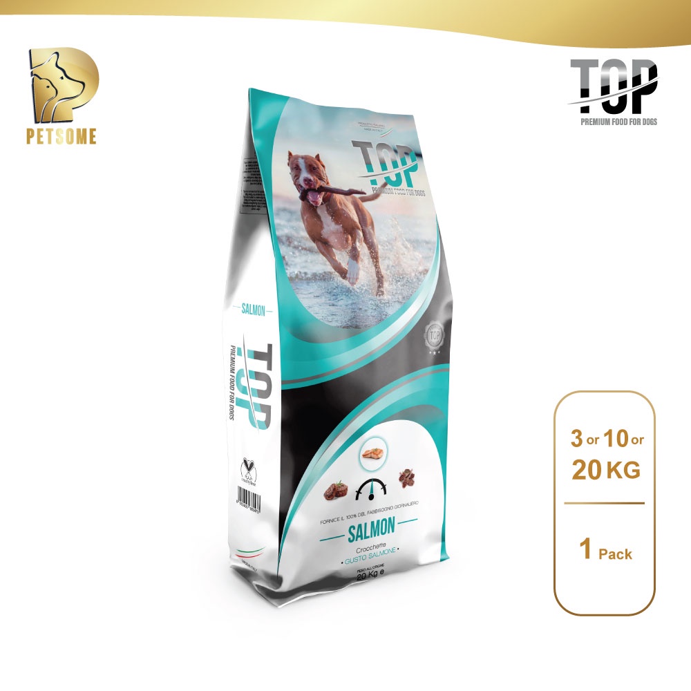 Top Dog Salmon Dry Dog Food 20kg Shopee Malaysia