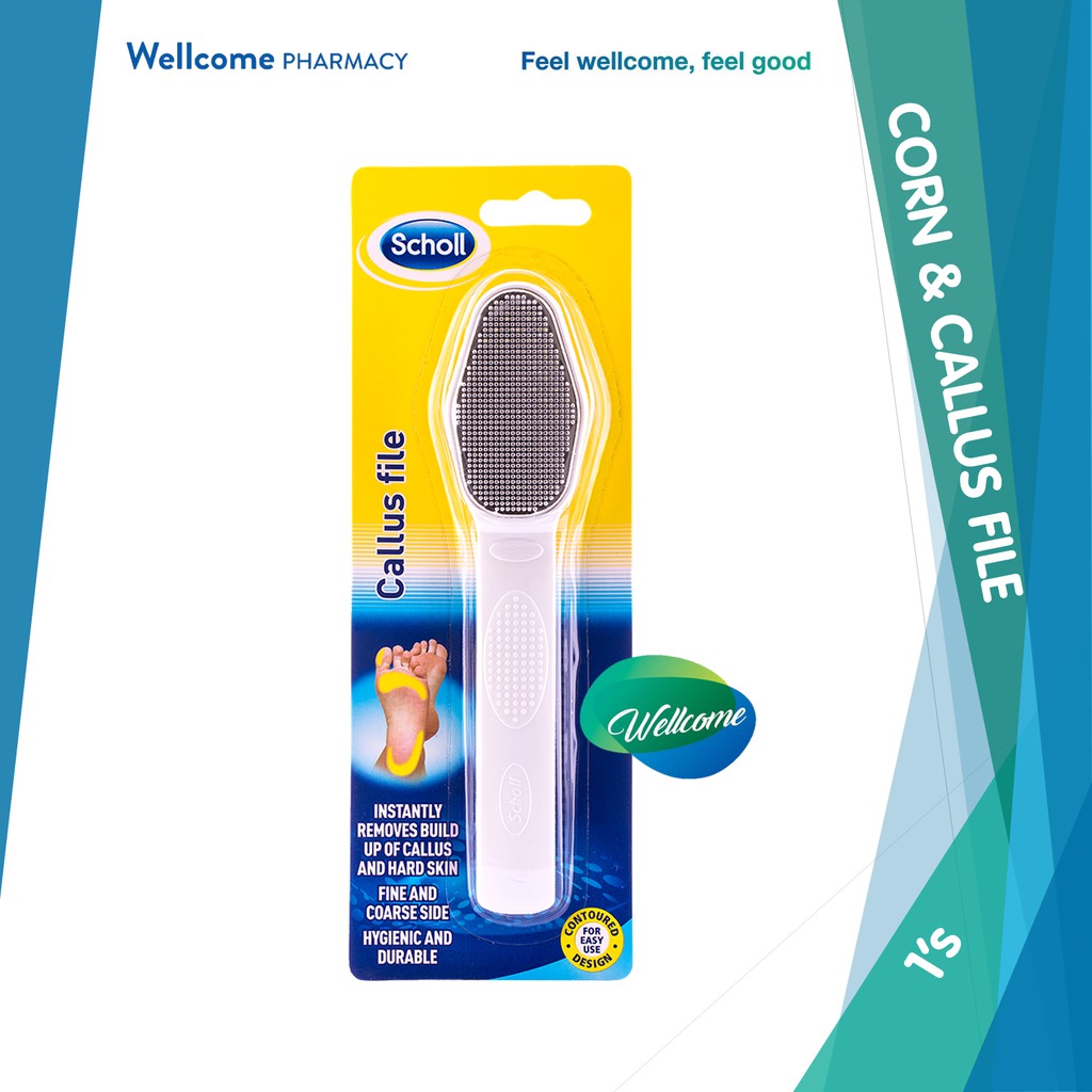 scholl corn and callus foot file
