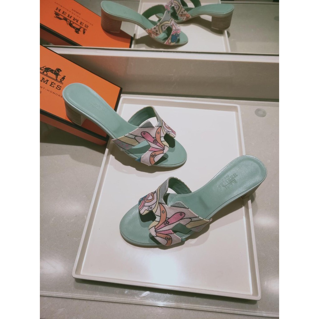 hermes slipper women