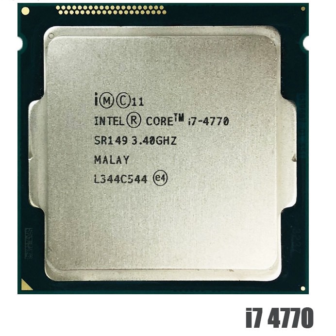 INTEL CPU Core i7-4770 3.40GHZ 2個セット - PCパーツ