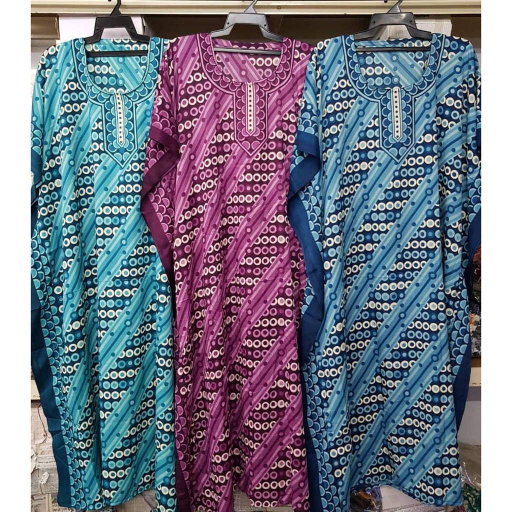  Baju  Tidur Baju  kelawar  Dubai Kaftani Shopee Malaysia