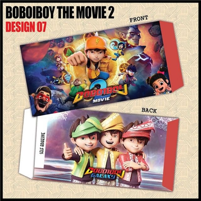 Sampul Raya Cantoon Boboiboy The Movie 2 Shopee Malaysia