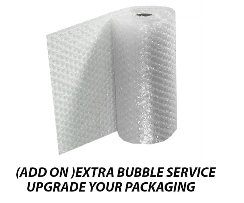 Extra bubble wrap service/ Additional protection for your parcel ...