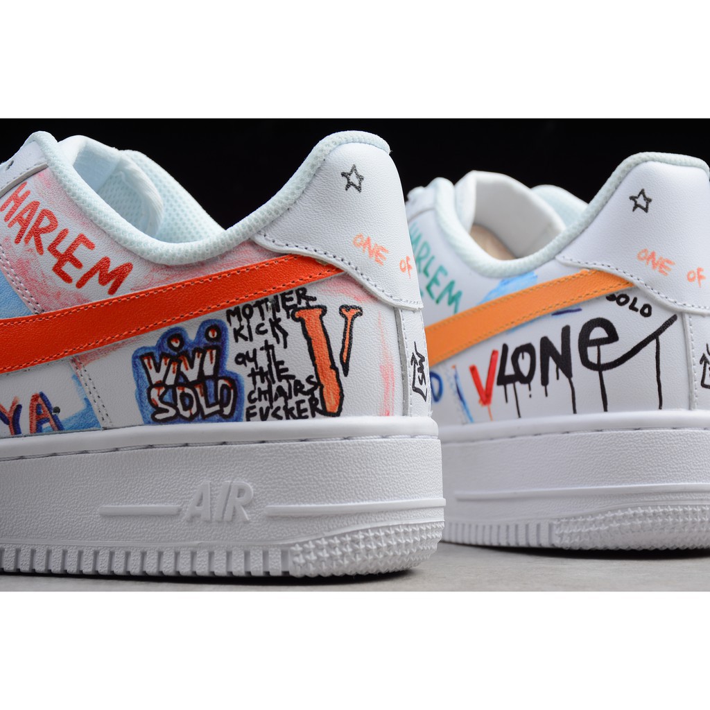 nike x vlone x air force 1 pauly graffiti