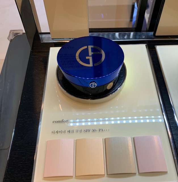 giorgio armani mesh cushion