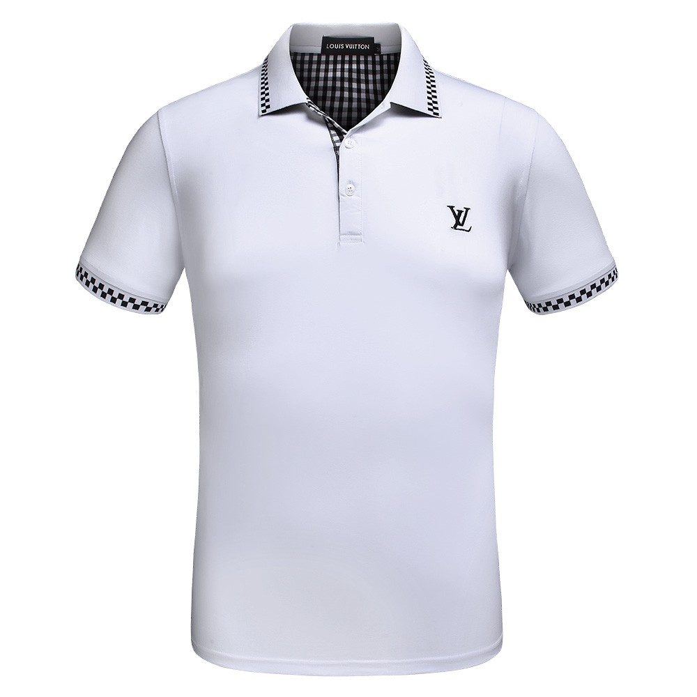 louis vuitton black polo shirt