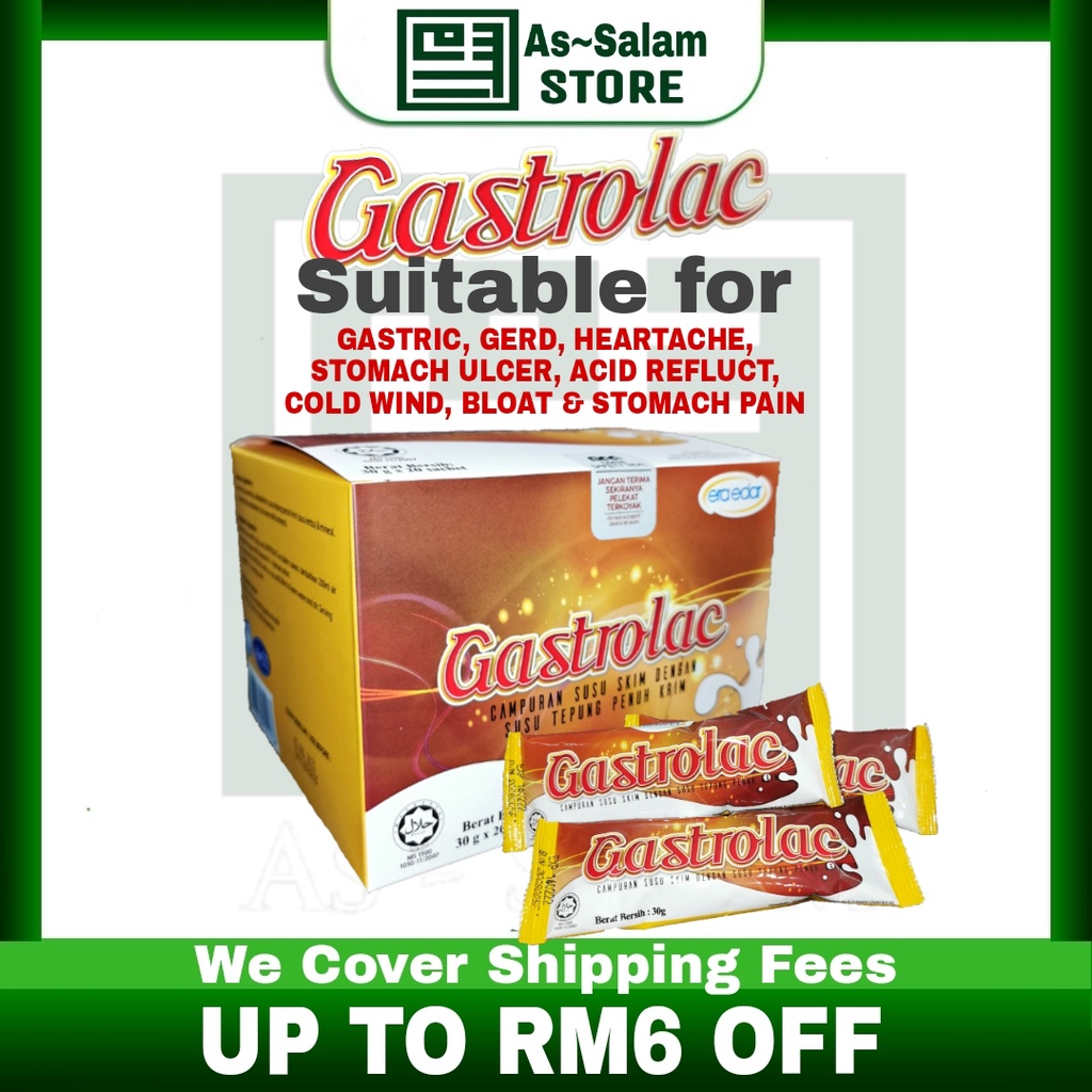 Susu Gastrik GASTROLAC Milk Ubat Penawar Untuk Gastric Perisai Perut ...