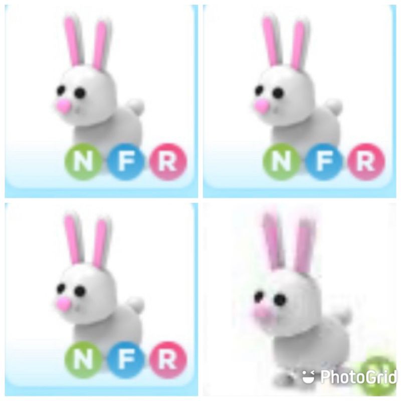 Adopt Me 4x Bundle Rabbit Neon(Making Mega) | Shopee Malaysia