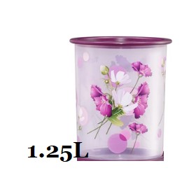 ❤APRIL 2021❤ Tupperware Royale Bloom One Touch Canister Junior  1.25L (1)