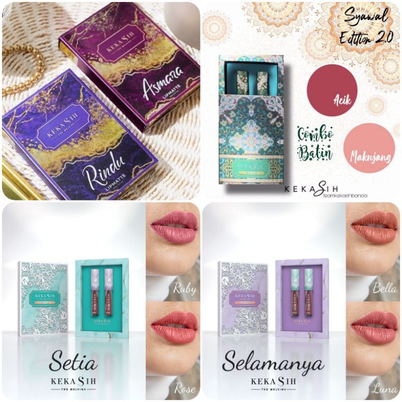 10 Cashback Kekasih Lipmatte Setia Selamanya Original Hq