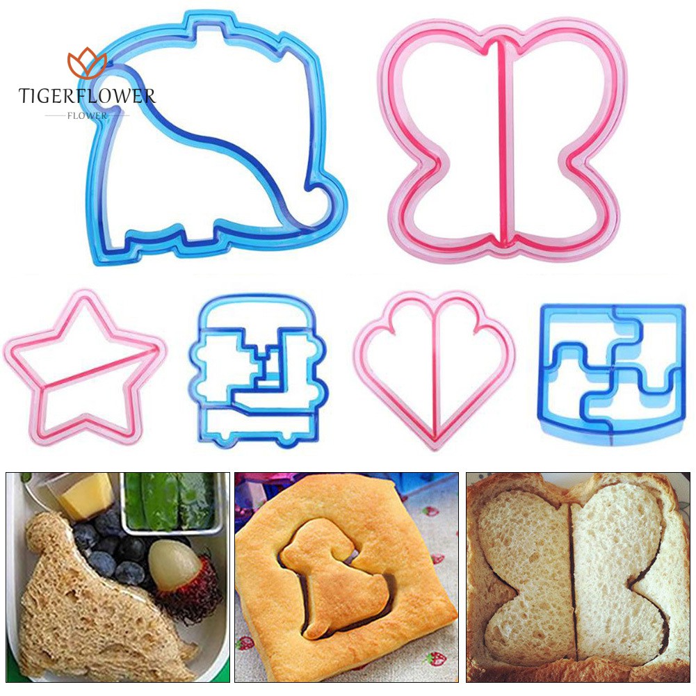 Diy Sandwich Toast Mold Puzzle Bread Cutter