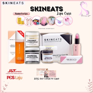 [READYSTOCK ✨] SKINEATS Beauty Essence |Tinted Lipbalm SPF 15 | Moisturizing Lip Balm | Lip Polish | Clay Mask | NLC Kit