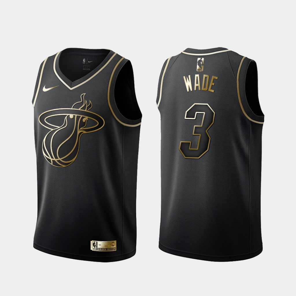 black and gold jersey shirt
