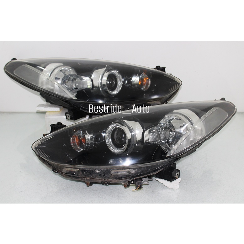 used-mazda-2-demio-de-projector-hid-headlamp-lampu-depan-original-japan