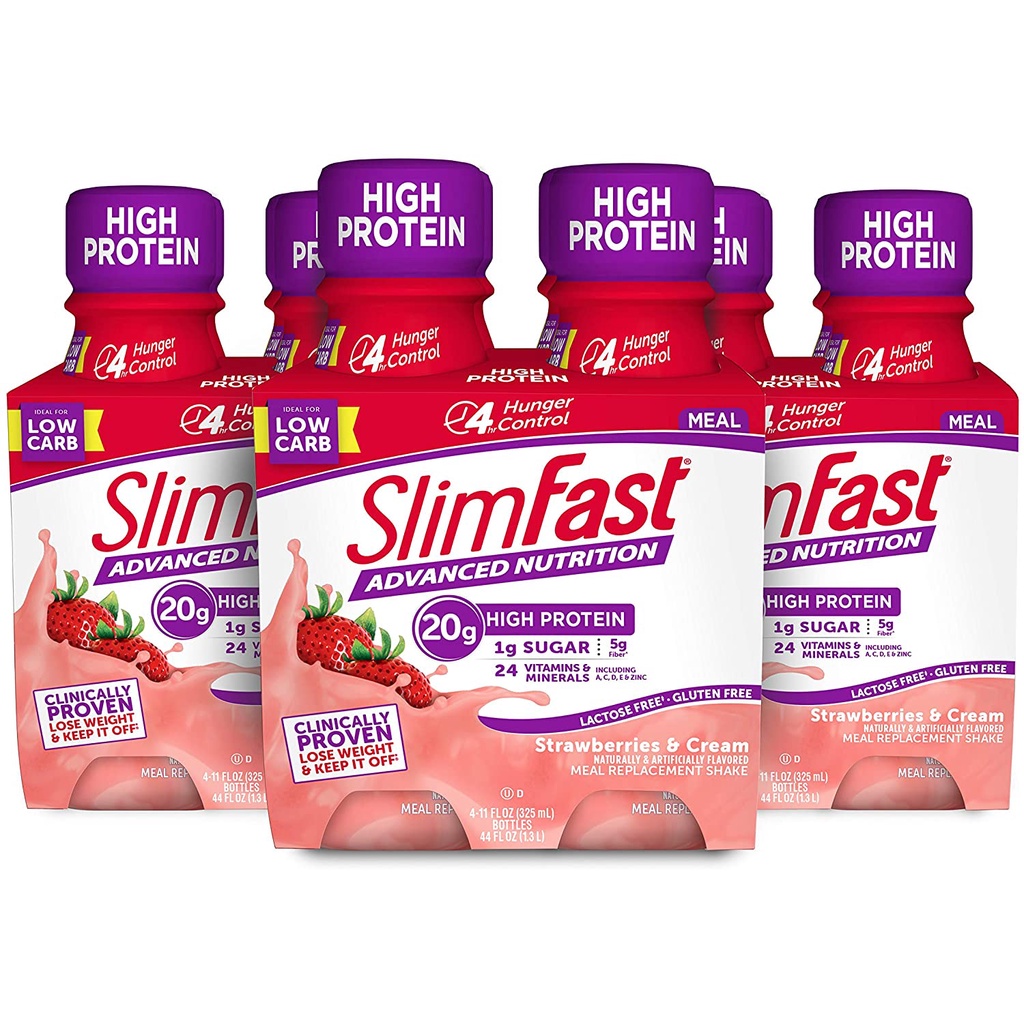 SlimFast Advanced Nutrition High Protein Meal Replacement Shake ...